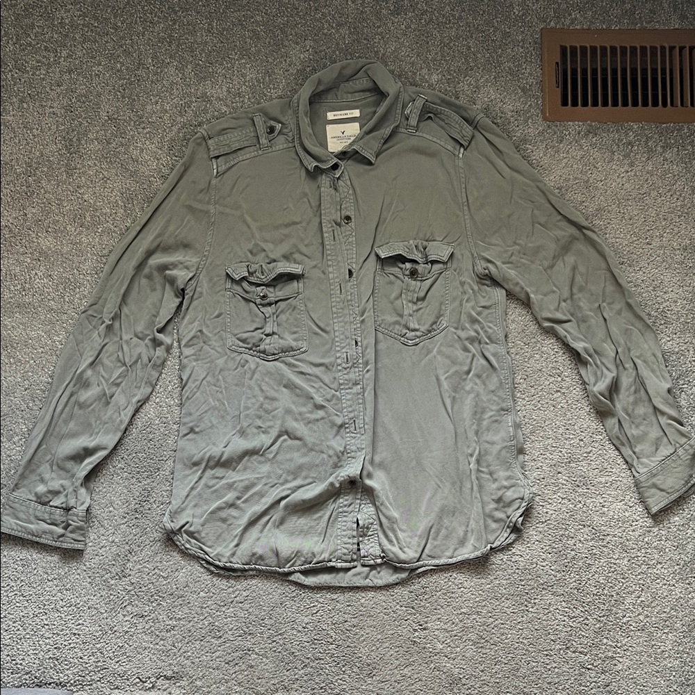 American Eagle Outfitters Boyfriend Style Shirt Jacket